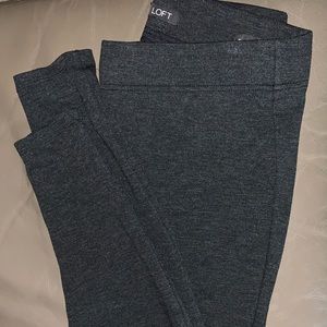 Loft high waist leggings in seamed pointe